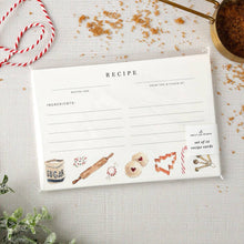 Load image into Gallery viewer, Emily Lex Studio Christmas baking recipe cards
