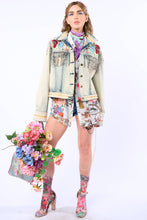 Load image into Gallery viewer, Aratta Country Queen Embellished Denim Jacket
