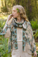 Load image into Gallery viewer, Market of Stars Earth &amp; Sky Pixie Duster Cropped Kimono w/ Trees
