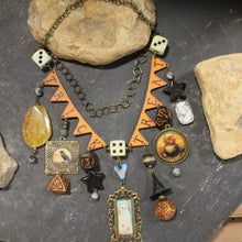 Load image into Gallery viewer, The Primitive Peddler TRICK or TREAT Charm'd Necklace
