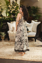 Load image into Gallery viewer, Market of Stars Honey &amp; The Moon Bohéme Maxi Slip Dress w/ Florals &amp; Bees
