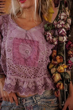Load image into Gallery viewer, Magnolia Pearl Eyelet Rosemary Blouse
