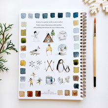 Load image into Gallery viewer, Emily Lex Studio Winter watercolor workbook
