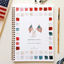 Load image into Gallery viewer, Emily Lex Studio Americana Watercolor Workbook
