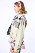 Load image into Gallery viewer, Aratta Country Queen Embellished Denim Jacket
