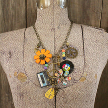 Load image into Gallery viewer, The Primitive Peddler Spin The Record Groovy Charm Necklace
