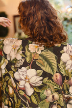 Load image into Gallery viewer, Market of Stars Fleur De Lune Opera Duster Kimono Robe w/ Florals &amp; Bees
