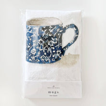 Load image into Gallery viewer, Emily Lex Studio Mugs cotton flour sack tea towel
