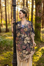 Load image into Gallery viewer, Market of Stars Lionheart Bohemian Goddess Starduster Kimono with botanicals
