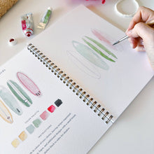 Load image into Gallery viewer, emily lex studio Tropical watercolor workbook
