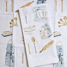 Load image into Gallery viewer, Emily Lex Studio Baking cotton flour sack tea towel
