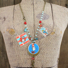 Load image into Gallery viewer, The Primitive Peddler You've Got A FRIEND In Me Dr. Seuss Teacher Lanyard
