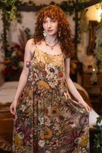 Load image into Gallery viewer, Market of Stars Golden Hour Bohéme Long Maxi Slip Dress w/ Floral Print
