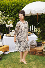 Load image into Gallery viewer, Market of Stars Honey &amp; The Moon Artist Dress w/ Pockets, Florals &amp; Bees
