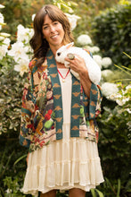 Load image into Gallery viewer, Market of Stars Stay Gold Pixie Duster Cropped Kimono w/ Rabbits and Bees
