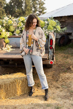 Load image into Gallery viewer, Market of Stars Take My Hand Pixie Duster Cropped Kimono w/ Hands
