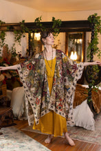 Load image into Gallery viewer, Market of Stars Golden Hour Goddess Duster Kimono w/ Floral Print
