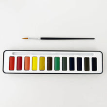 Load image into Gallery viewer, Emily Lex Studio Watercolor paint set with brush
