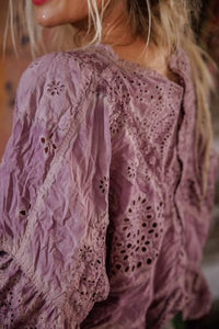 Magnolia Pearl Eyelet Rosemary Blouse