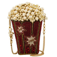 Load image into Gallery viewer, Mary Frances Movie Night Popcorn Bucket Handbag
