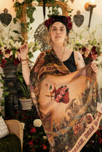 Load image into Gallery viewer, Market of Stars Courage Dear Heart Scarf with Sacred Heart
