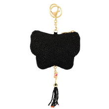 Load image into Gallery viewer, Mary Frances Flight of Fancy Butterfly Beaded Coin Purse
