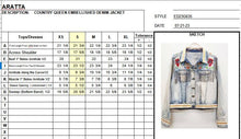 Load image into Gallery viewer, Aratta Country Queen Embellished Denim Jacket
