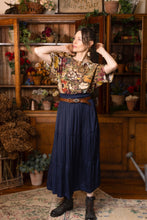 Load image into Gallery viewer, Market of Stars Golden Hour Luxe Tee Floral Tunic Shirt with Swallow

