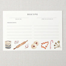 Load image into Gallery viewer, Emily Lex Studio Christmas baking recipe cards
