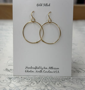 Ken's Jewelry Gold Filled Hoop Earring