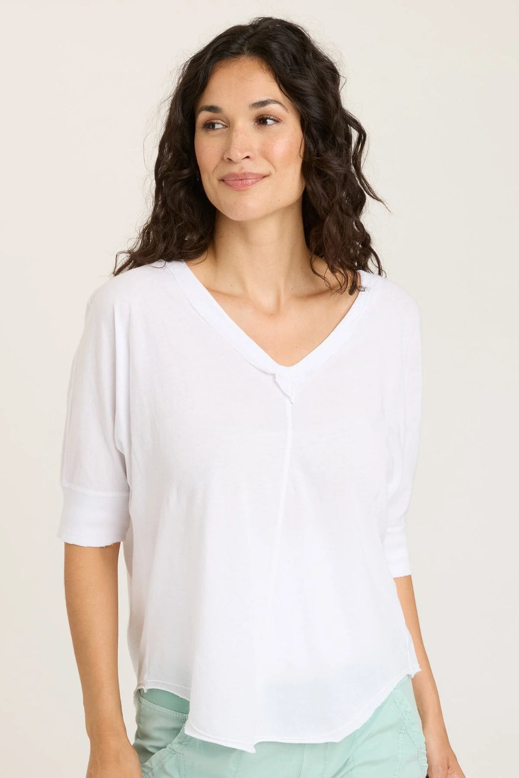 XCVI Gardiner Banded Sleeve Top