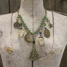 Load image into Gallery viewer, The Primitive Peddler In The Meadow Charm'd Necklace
