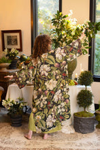 Load image into Gallery viewer, Market of Stars Fleur De Lune Opera Duster Kimono Robe w/ Florals &amp; Bees
