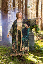 Load image into Gallery viewer, Market of Stars Bella Notte Opera Duster Kimono Robe w/Rabbit &amp; Moon
