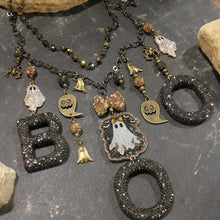 Load image into Gallery viewer, The Primitive Peddler Ghostly BOO Charm'd Necklace
