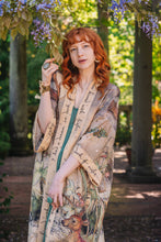 Load image into Gallery viewer, Market of Stars Lovelight Opera Duster Kimono Robe w/woodland deer &amp; swallow
