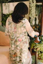 Load image into Gallery viewer, Market of Stars Fleur De Soleil Artist Dress Tunic w/ Pockets &amp; Florals
