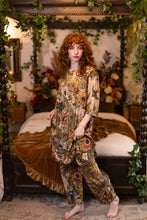 Load image into Gallery viewer, Market of Stars Golden Hour Artist Dress Tunic w/ Pockets &amp; Floral Print
