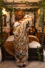 Load image into Gallery viewer, Market of Stars Golden Hour Opera Duster Kimono Robe w/ floral print
