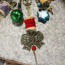 Load image into Gallery viewer, The Primitive Peddler Packages Tied Up With String Charm&#39;d Necklace
