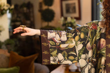 Load image into Gallery viewer, Market of Stars Fleur De Lune Opera Duster Kimono Robe w/ Florals &amp; Bees
