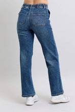 Load image into Gallery viewer, Judy Blue Jeans HW Drawstring Wide

