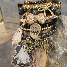 Load image into Gallery viewer, The Primitive Peddler Ghostly BOO Charm'd Bracelet Set
