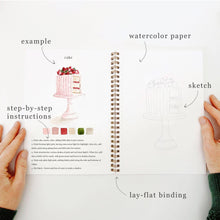 Load image into Gallery viewer, Emily Lex Studio Baking watercolor workbook
