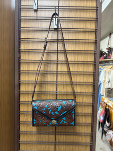 Myra Fana Hand Tooled Bag