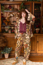 Load image into Gallery viewer, Market of Stars Golden Hour Linen Cropped Artist Pant w/ Floral Print
