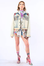 Load image into Gallery viewer, Aratta Country Queen Embellished Denim Jacket
