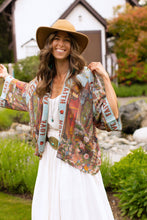 Load image into Gallery viewer, Market of Stars Love Language Pixie Duster Cropped Kimono w/ Faith, Hope
