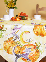 Load image into Gallery viewer, April Cornell Boo! Tablecloth
