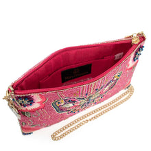 Load image into Gallery viewer, Mary Frances Social Butterfly Beaded Butterfly Mini Crossbody Handbag
